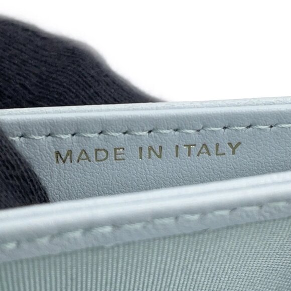 CHANEL CHANEL19 Matelasse Chain Wallet Lambskin Light Blue AP1787 - Picture 6 of 14